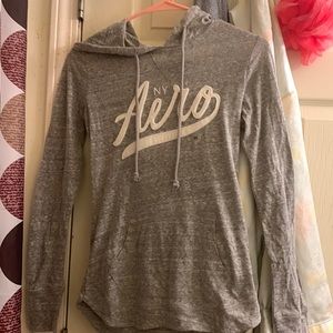 A hoodie type shirt thing